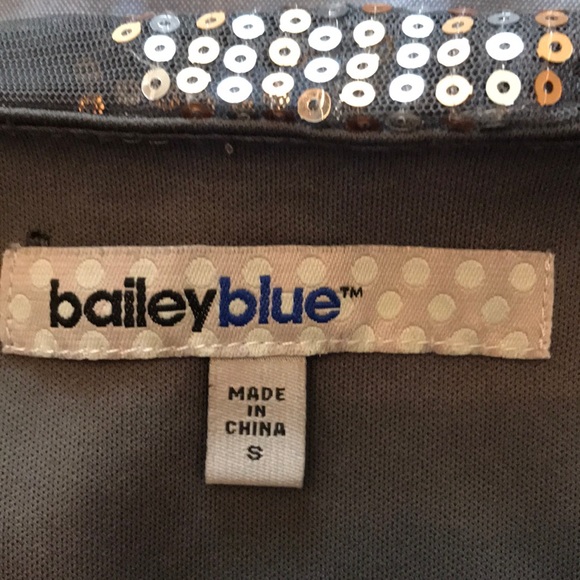 Bailey Blue Sequin Dress - Picture 6 of 7